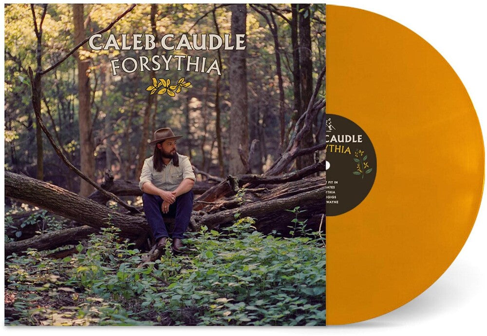 the album cover for Caleb Caudle - Forsythia [Golden Yellow LP]