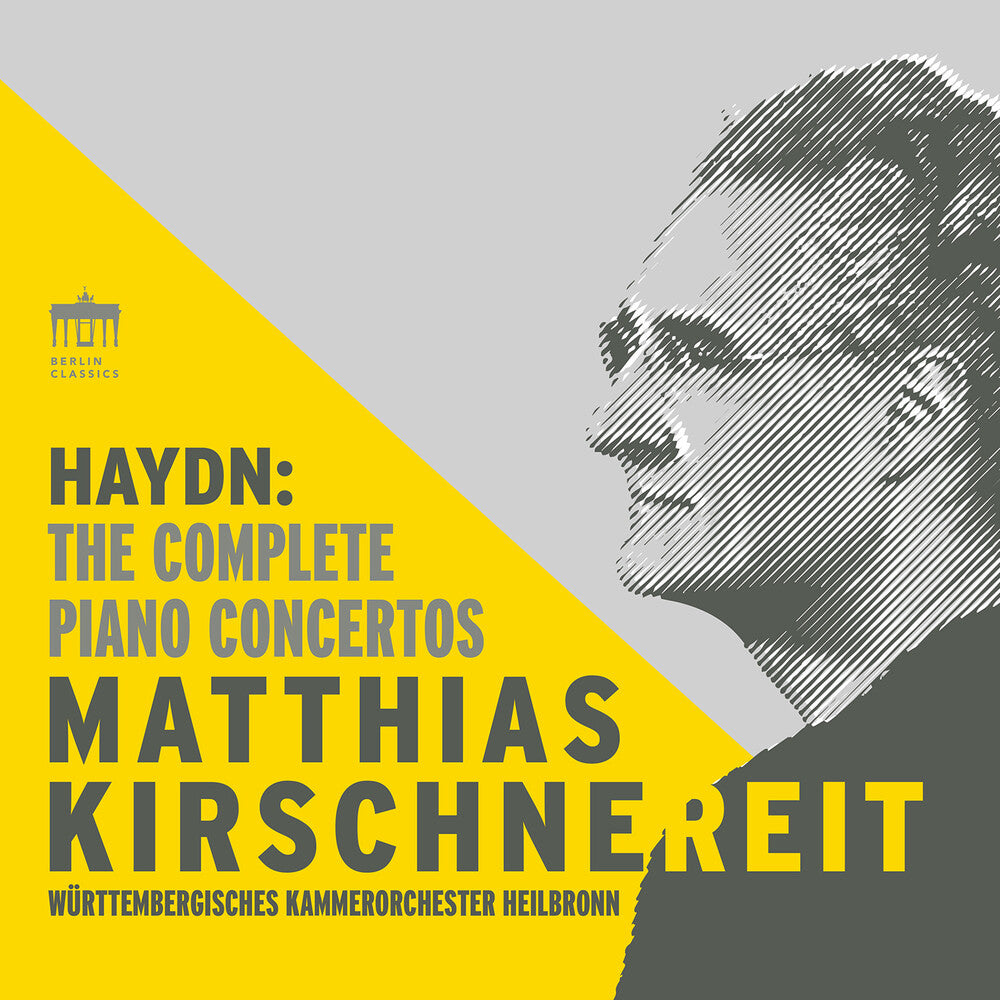 the album cover for Haydn / Kirschnereit - Complete Piano Concertos (2pk)