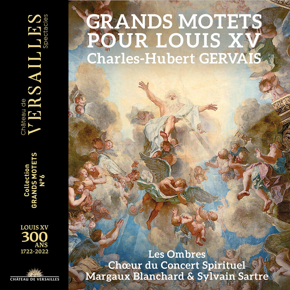 the album cover for Gervais / Sartre / Les Ombres - Grands Motets Pour Louis Xv