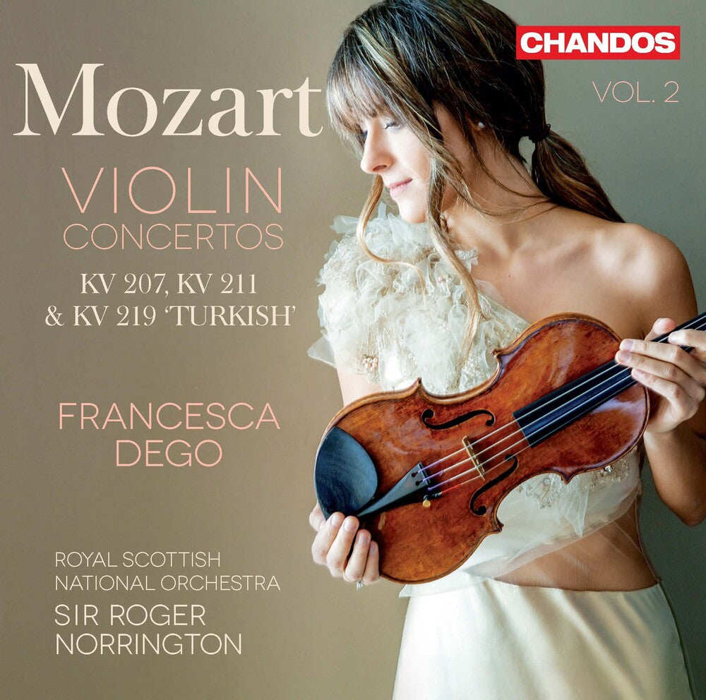 the album cover for Mozart / Dego / Norrington - Violin Concertos 2