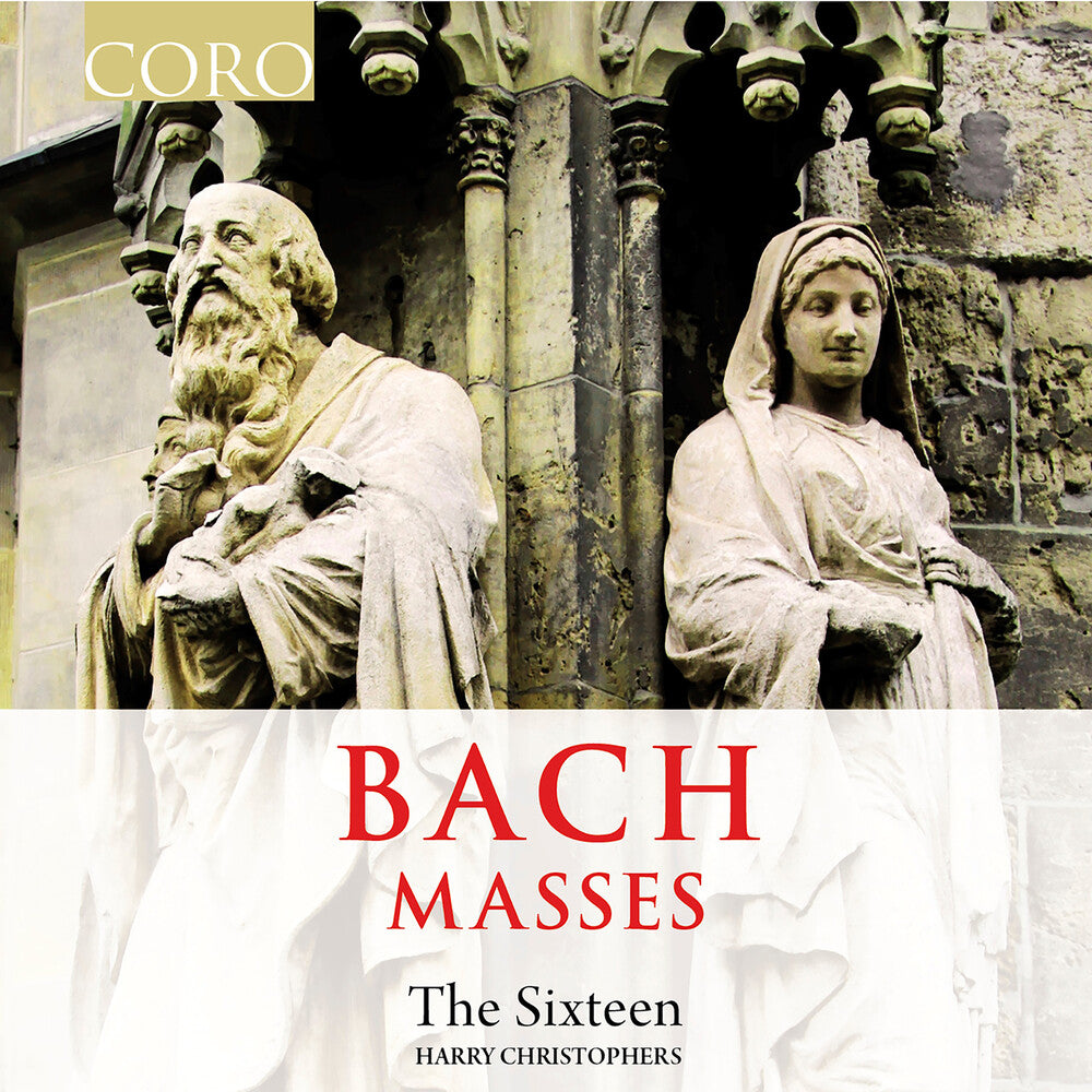 the album cover for J Bach .S. / Sixteen - Masses (2pk)