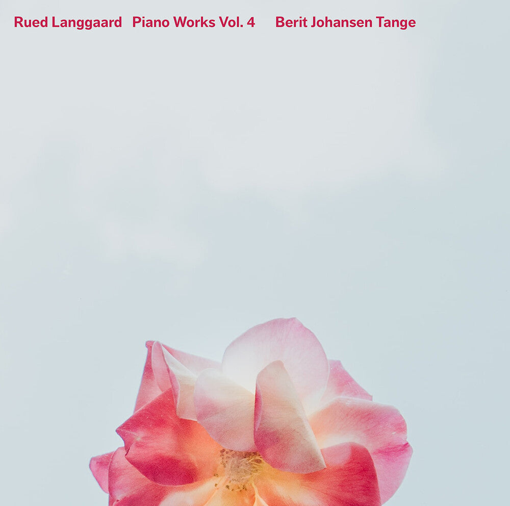 the album cover for Langgaard / Tange - Piano Works 4