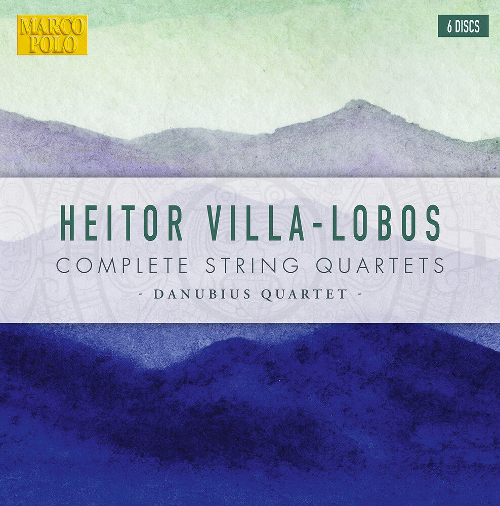the album cover for Villa-Lobos / Danubius Quartet - Complete String Quartets (Box)