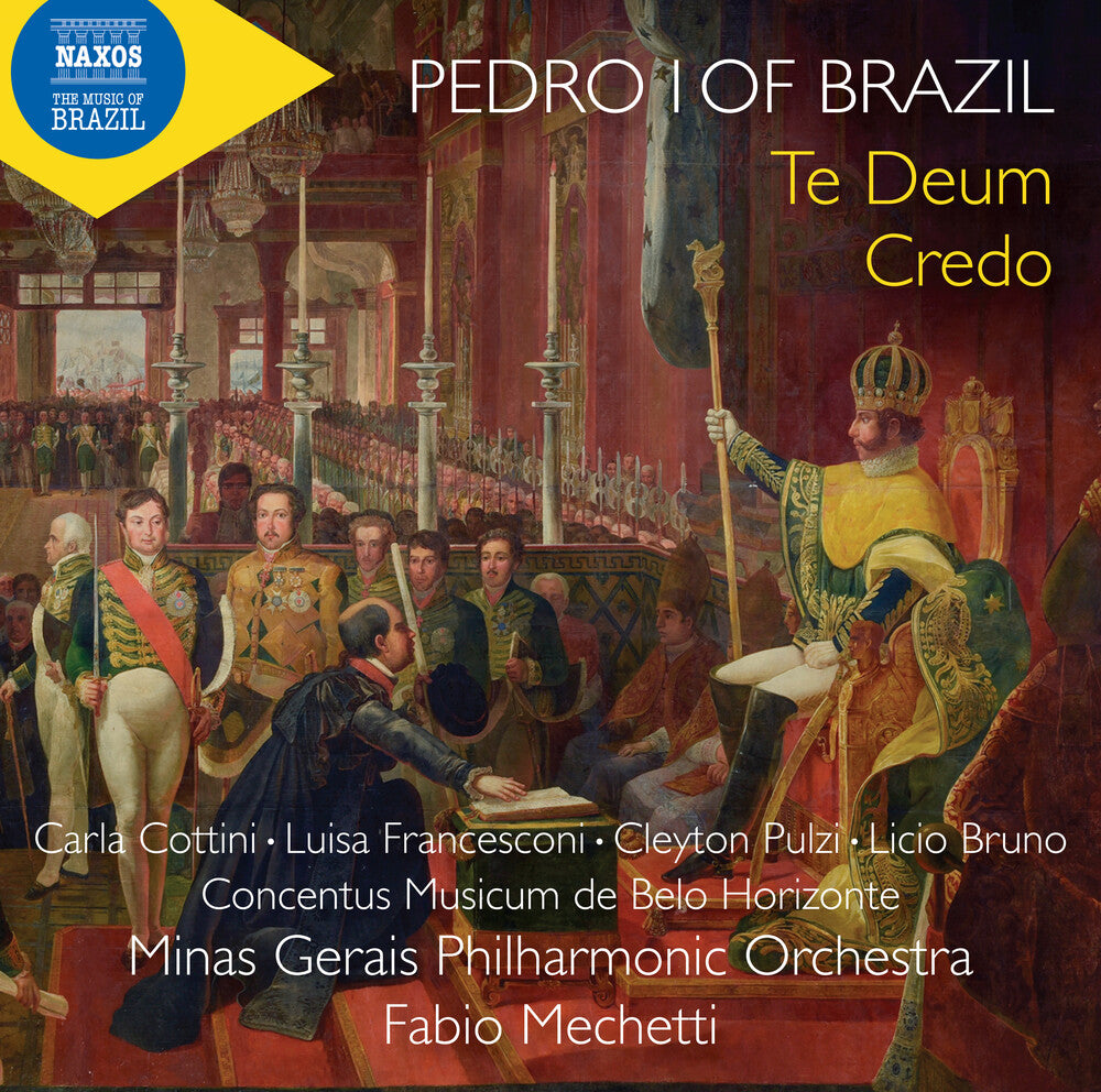 the album cover for Cottini / Francesconi / Matte - Te Deum / Credo