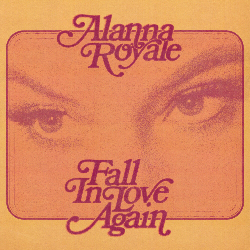 the album cover for Alanna Royale - Fall In Love Again - Transparent Pink [Clear Vinyl] (Pnk)