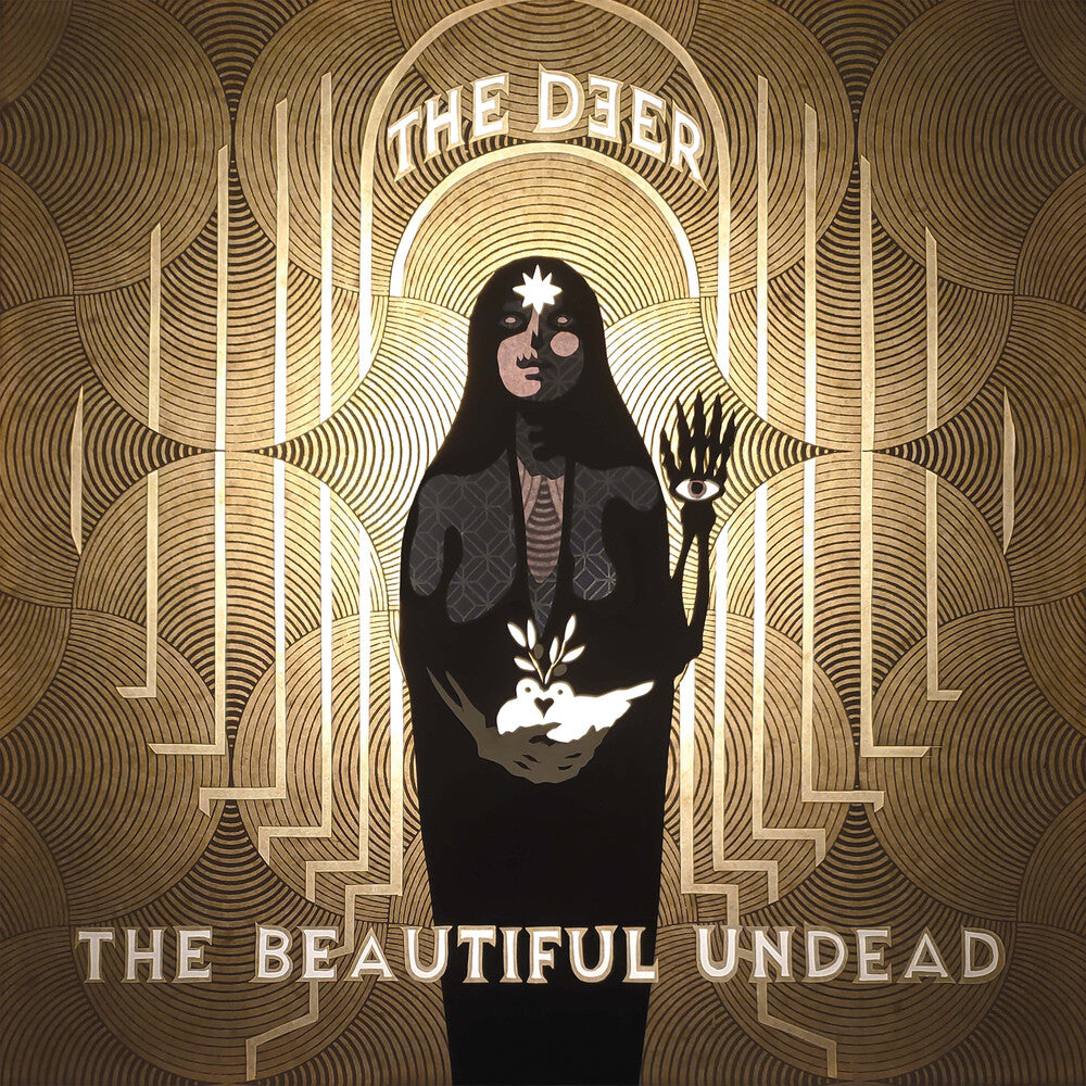 the album cover for The Deer - The Beautiful Undead [Clear LP]