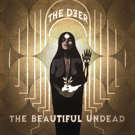 the album cover for The Deer - The Beautiful Undead [Clear LP]