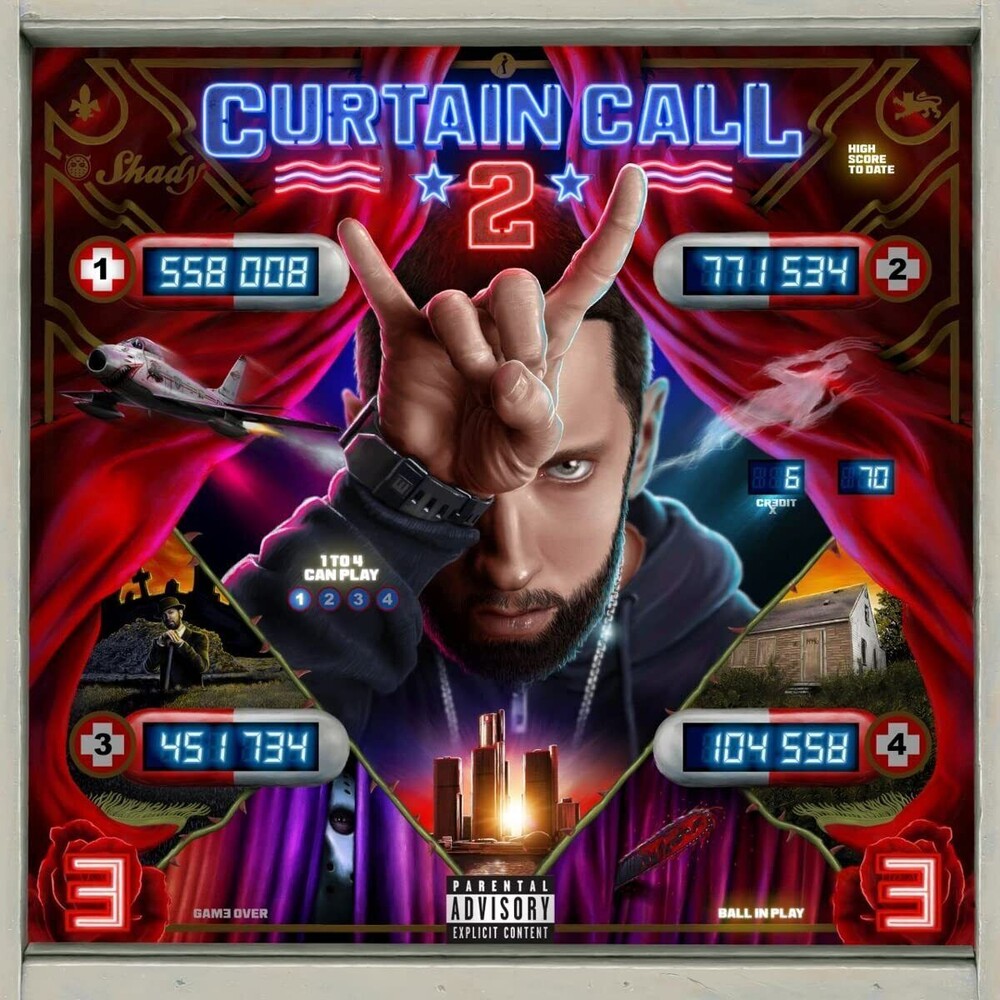 the album cover for Eminem - Curtain Call 2 [2 CD]