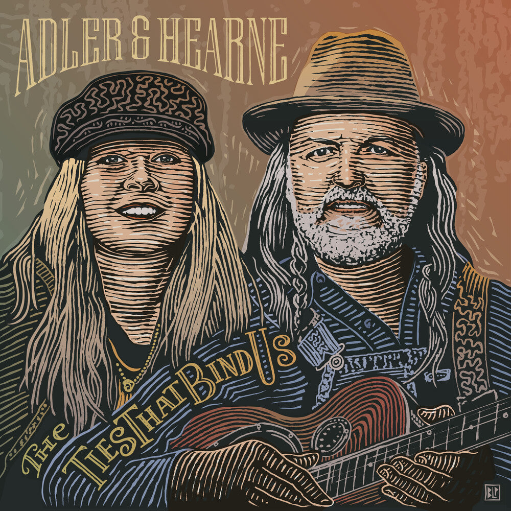the album cover for Adler & Hearne - Ties That Bind Us