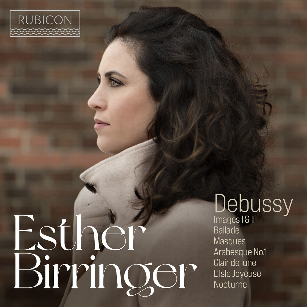 the album cover for Birringer, Esther - Debussy: Images I & II, Ballade, Masques