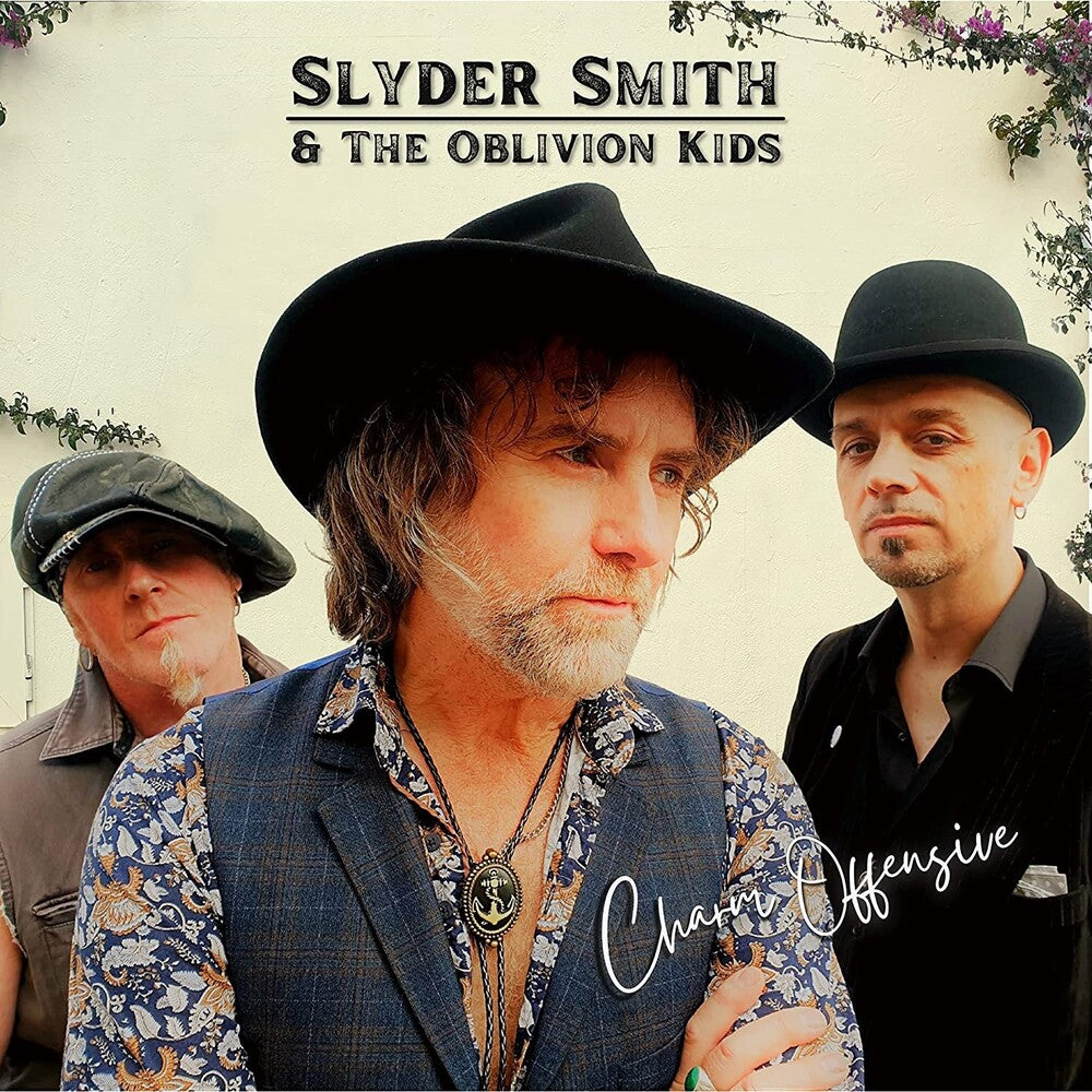 the album cover for Slyder Smith  & The Oblivion Kids - Charm Offensive (Uk)