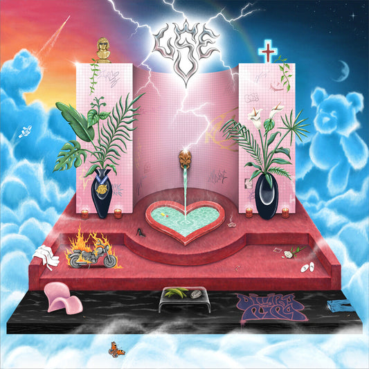 the album cover for Divino Niño - Last Spa on Earth