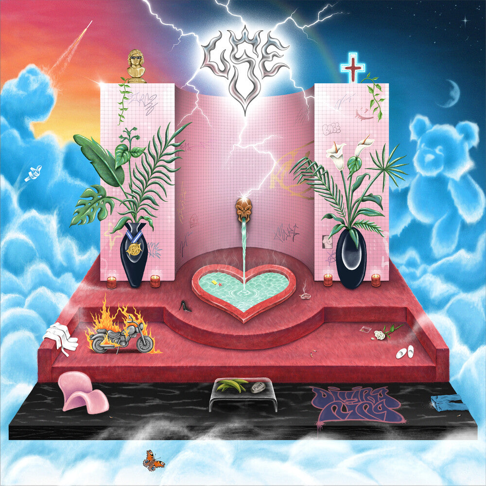 the album cover for Divino Niño - Last Spa on Earth [LP]