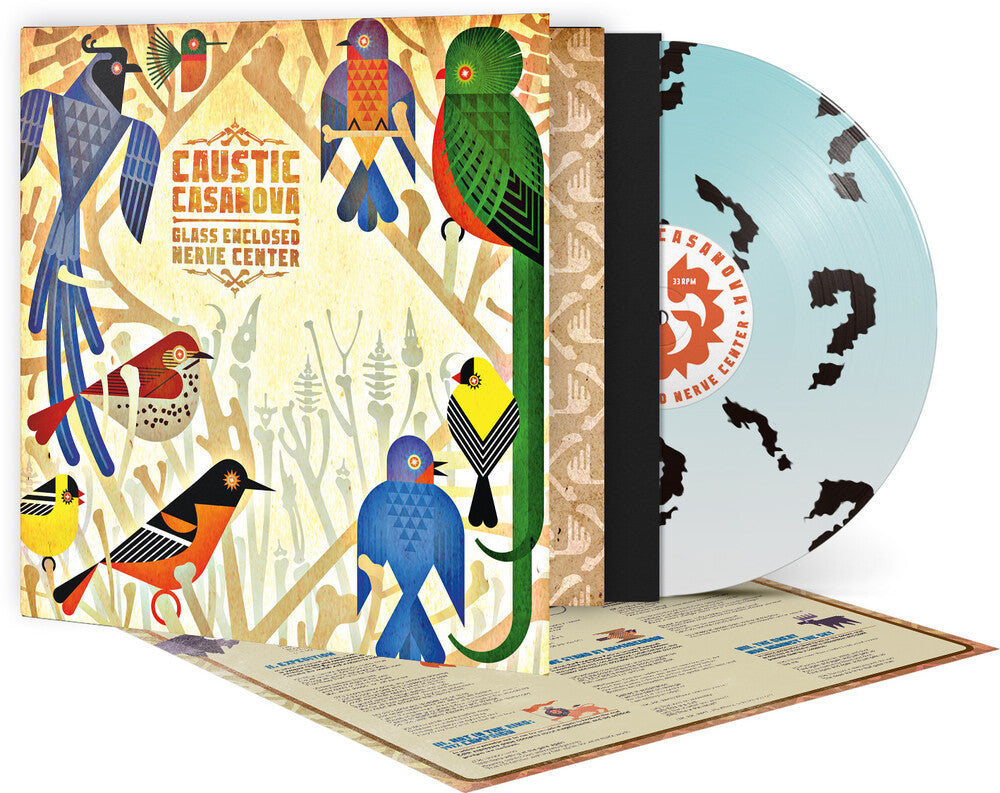 the album cover for Caustic Casanova - Glass Enclosed Nerve Center - Random Color [Colored Vinyl]