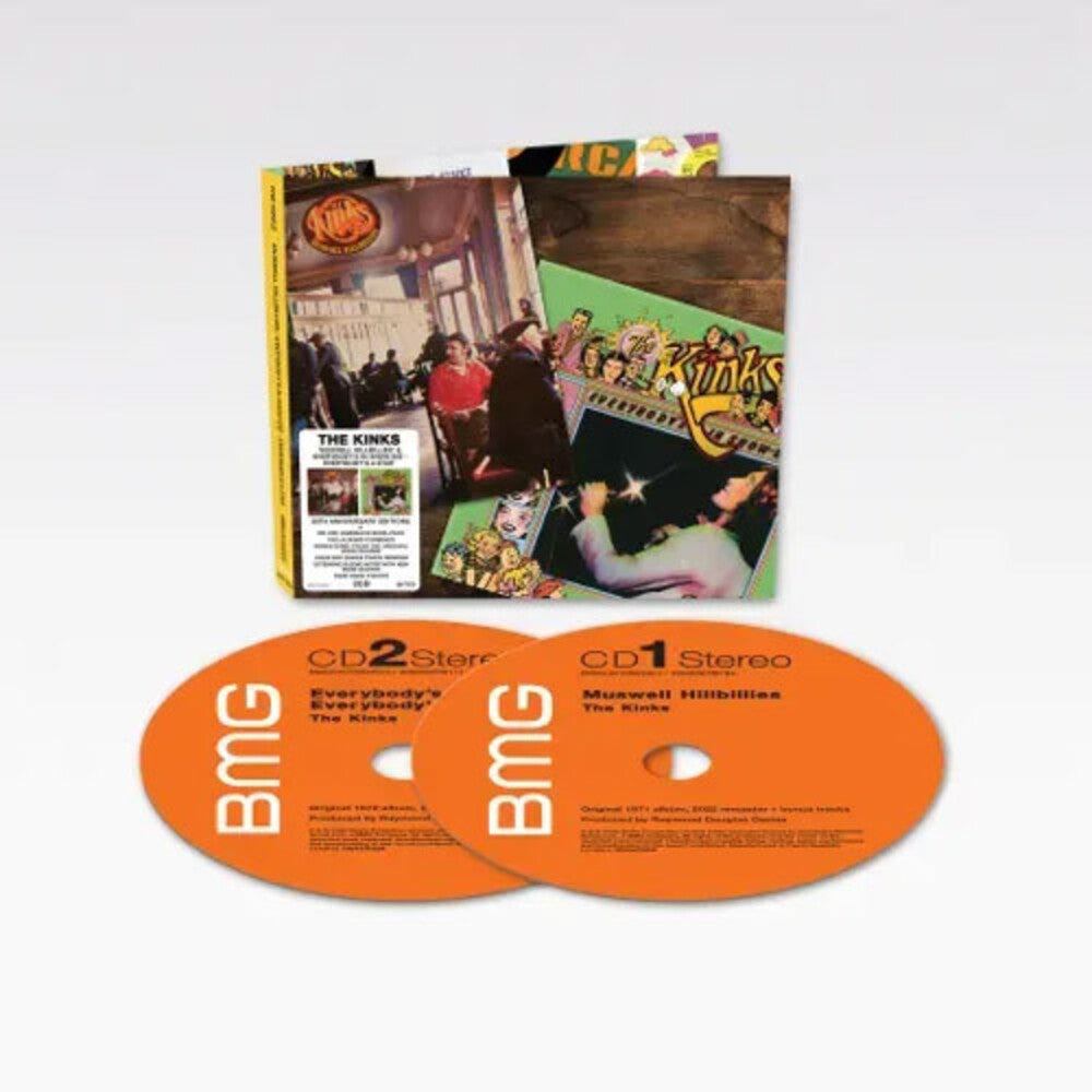 the album cover for The Kinks - Muswell Hillbillies & Everybody’s In Show-Biz – Everybody’s A Star: 50th Anniversary Edition [2CD]