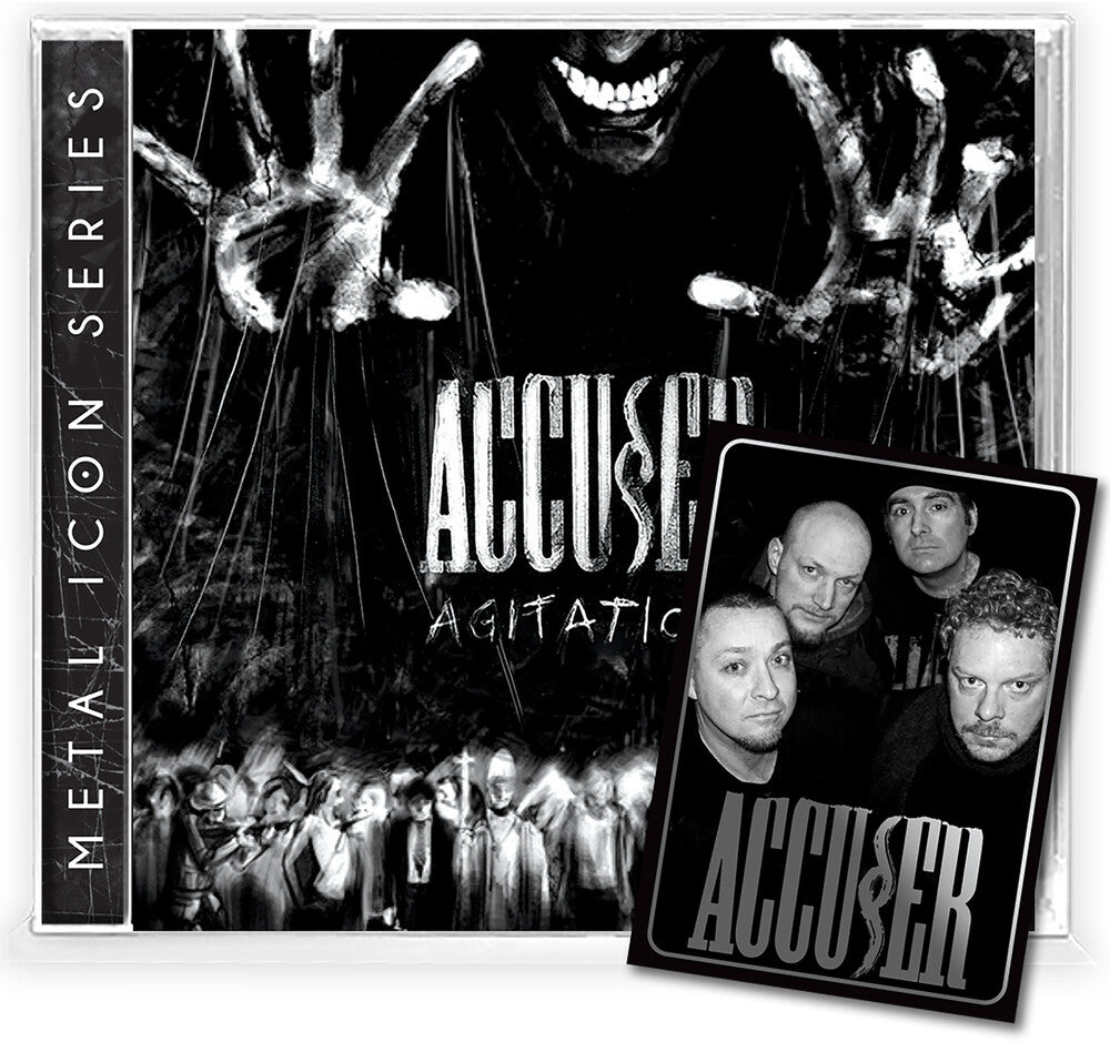 the album cover for Accuser - Agitation
