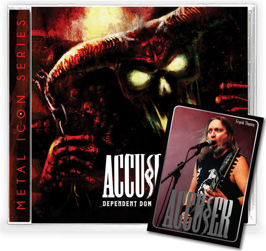 the album cover for Accuser - Dependent Domination