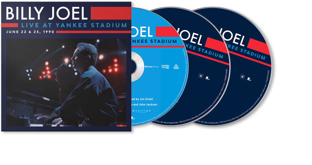 the album cover for Billy Joel - Live At Yankee Stadium [2CD+Blu-ray]