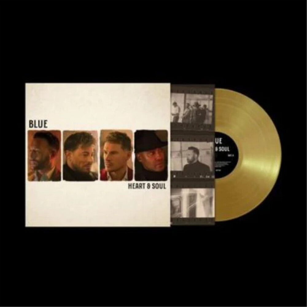 the album cover for Blue - Heart & Soul (Uk)