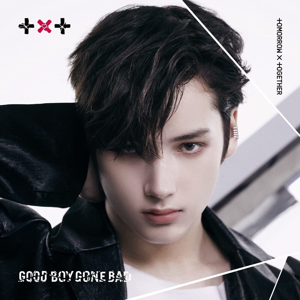 the album cover for TOMORROW X TOGETHER - Good Boy Gone Bad - Hueningkai Edition