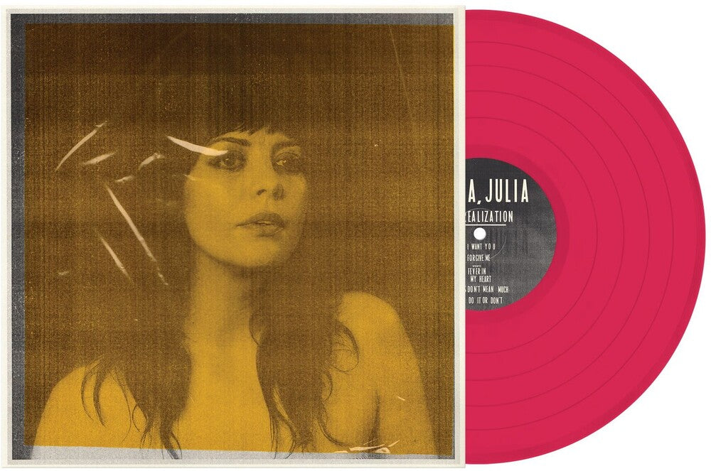 the album cover for Julia, Julia - Derealization - Pink