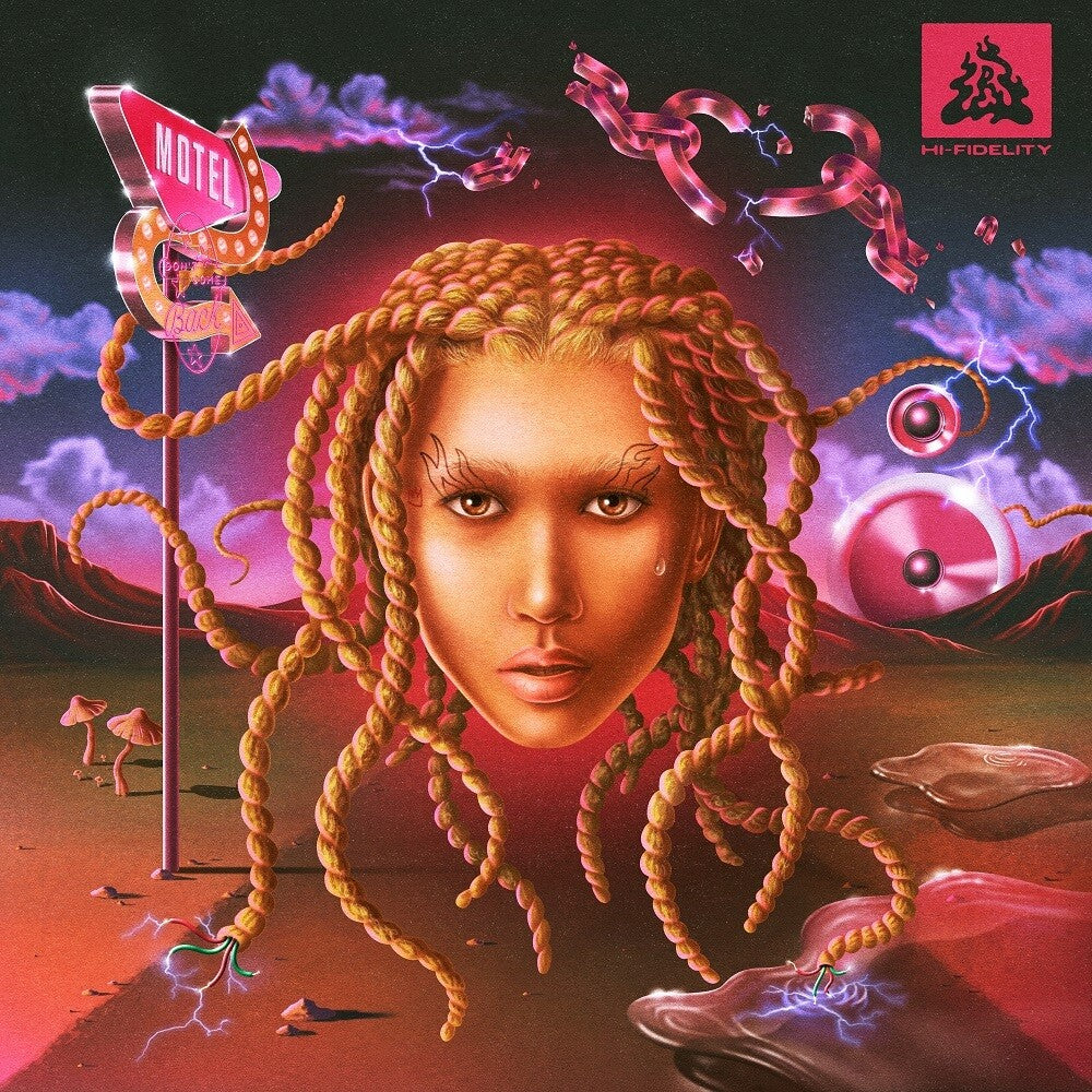 the album cover for Lava La Rue - Hi-fidelity Ep - Purple