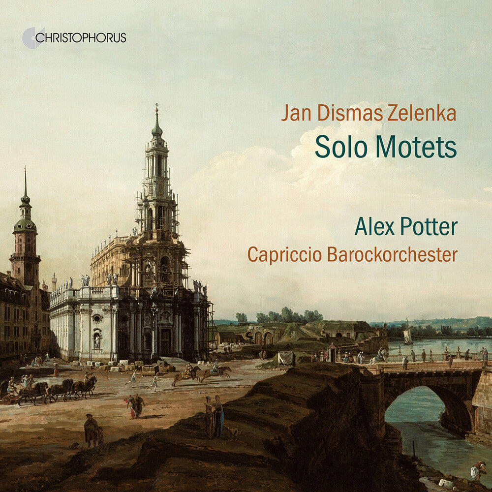 the album cover for Zelenka / Potter / Capriccio Barockorchester - Solo Motetts