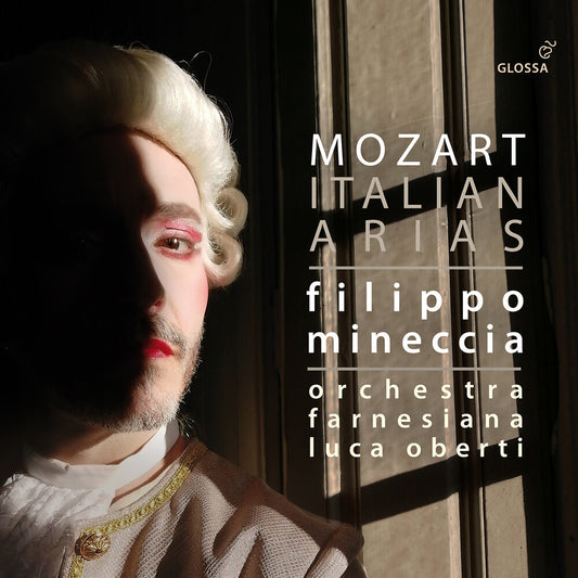 the album cover for Mozart / Mineccia / Oberti - Italian Arias