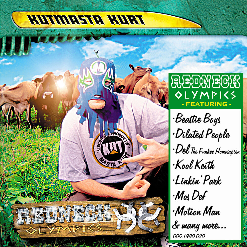 the album cover for Kutmasta Kurt - Redneck Olympics