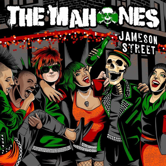 the album cover for The Mahones - Jameson Street
