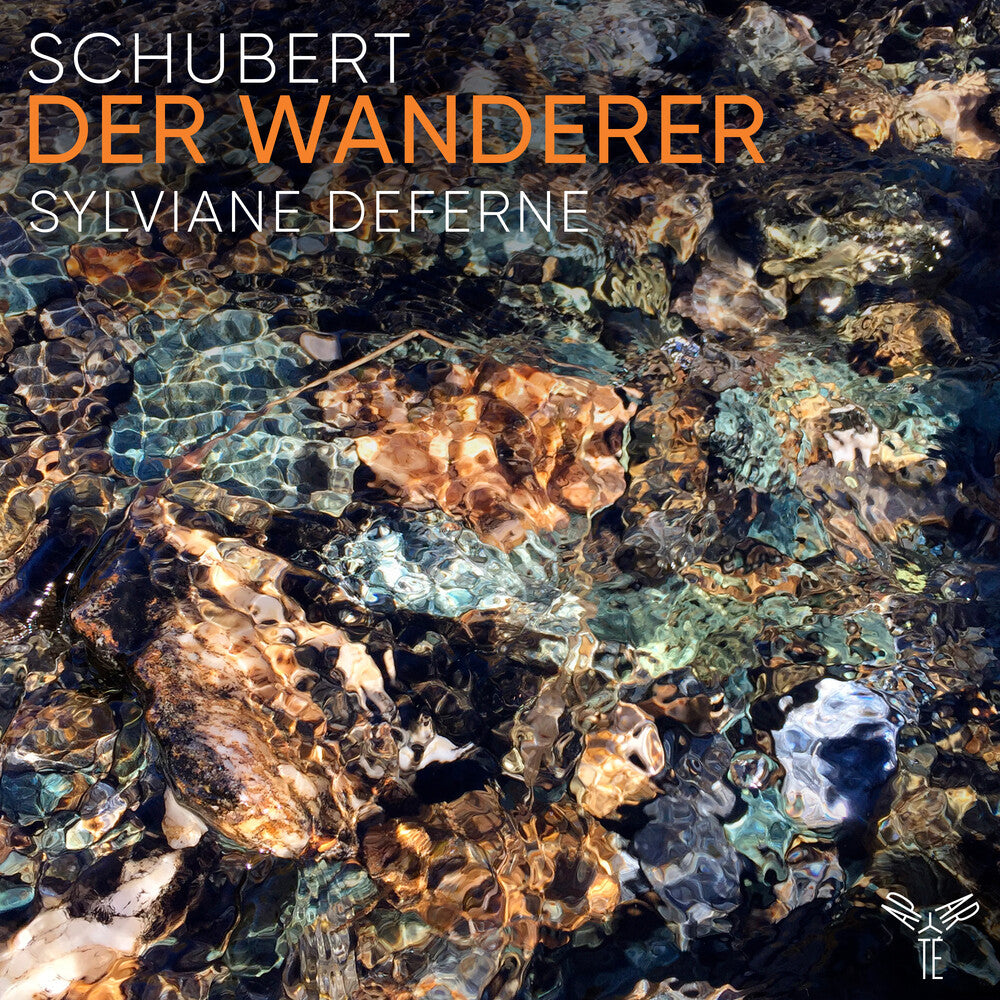 the album cover for Sylviane Deferne - Schubert: Der Wanderer