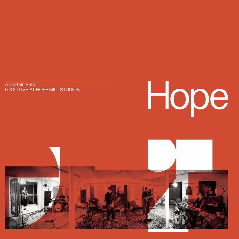 the album cover for A Certain Ratio - Loco Live At Hope Mill Studios