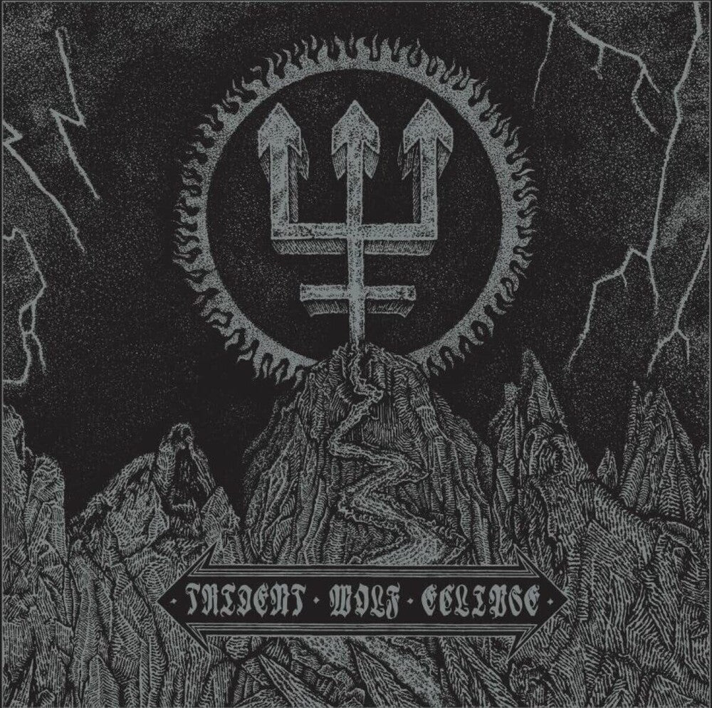 the album cover for Watain - Trident Wolf Eclipse