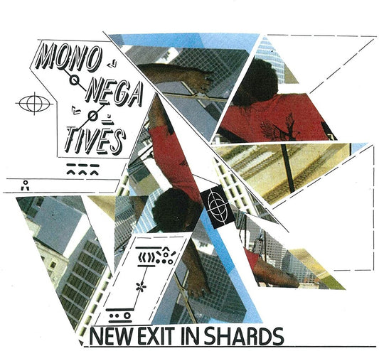 the album cover for Mononegatives - New Exit In Shards [Colored Vinyl] [Limited Edition] (Purp)