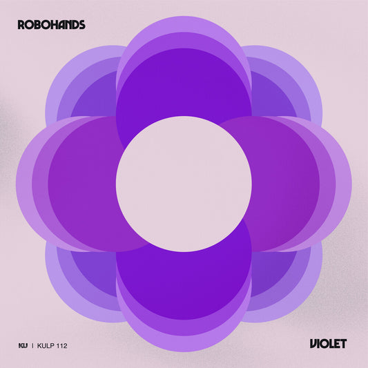 the album cover for Robohands - Violet