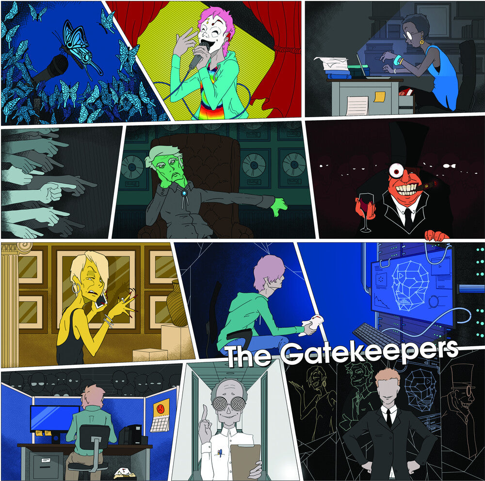 the album cover for The Gatekeepers - The Gatekeepers