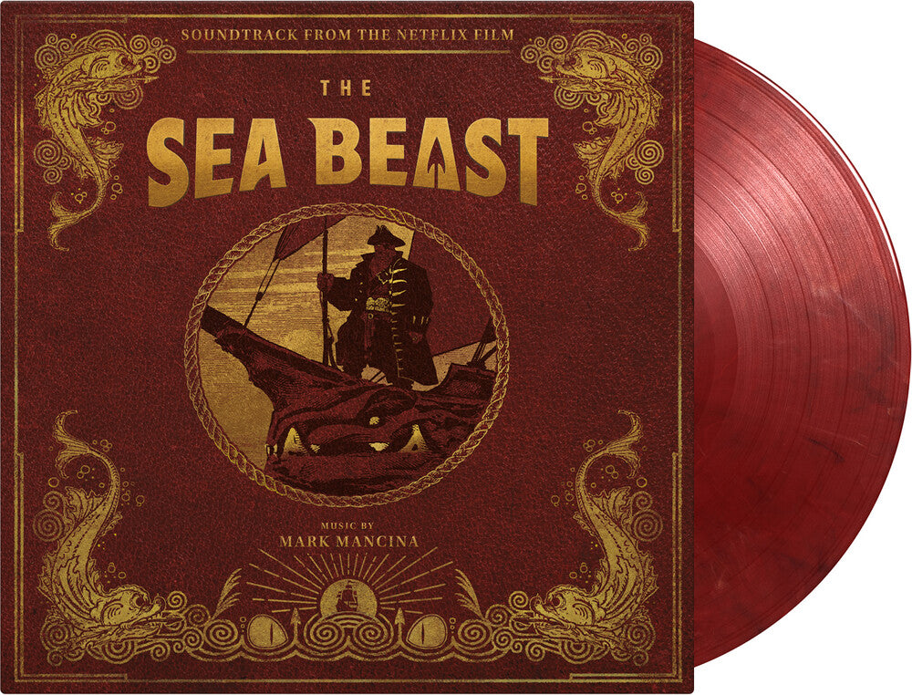the album cover for Mark Mancina  (Blk) (Colv) (Gate) (Ltd) (Ogv) (Red) - Sea Beast - O.S.T. (Blk) [Colored Vinyl] (Gate) [Limited Edition] [180 Gram]