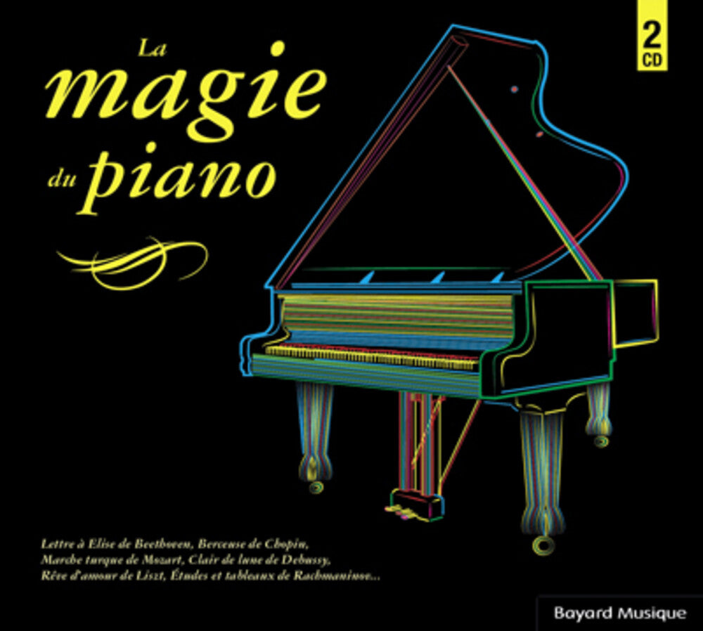 the album cover for La Magie Du Piano / Various - La Magie Du Piano / Various