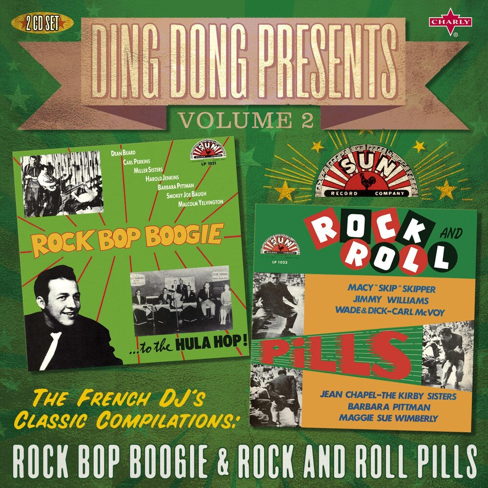 the album cover for Ding Dong Presents Vol. 2: Rock Bop Boogie / Var - Ding Dong Presents Vol. 2: Rock Bop Boogie / Var