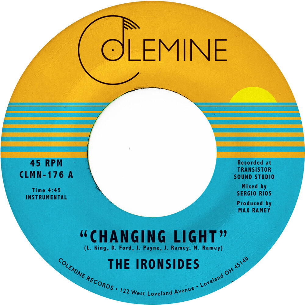 the album cover for The Ironsides - Changing Light / Sommer [Vinyl Single]