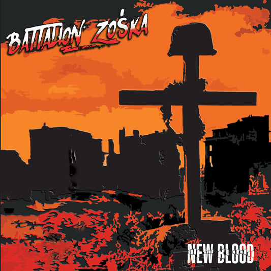 the album cover for Battalion Zoska - New Blood