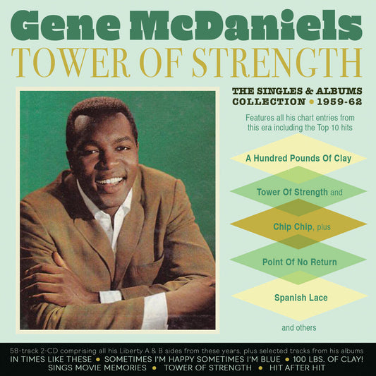 the album cover for Gene Mcdaniels - Singles & Albums Collection 1959-62