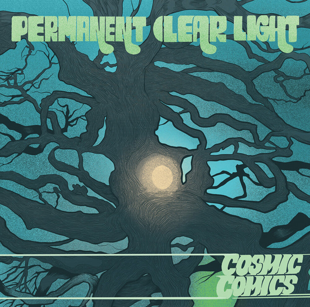 the album cover for Permanent Clear Light - Cosmic Comics