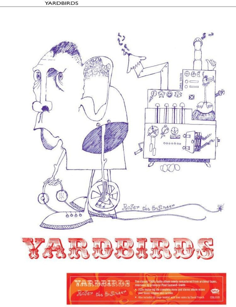 the album cover for Yardbirds - Yardbirds (Roger The Engineer) (Uk)