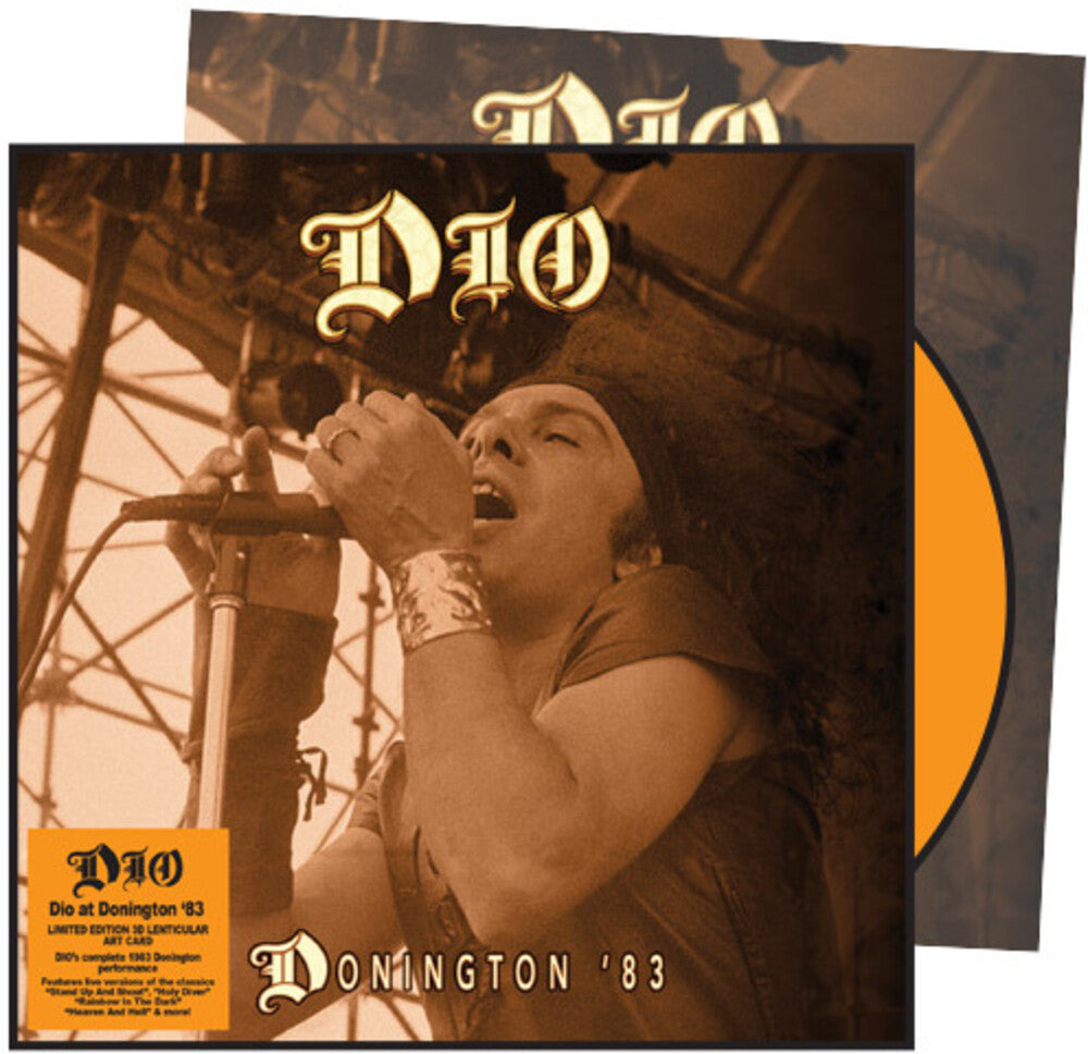 the album cover for Dio - Dio at Donington 83 [Limited Edition With Lenticular Art]