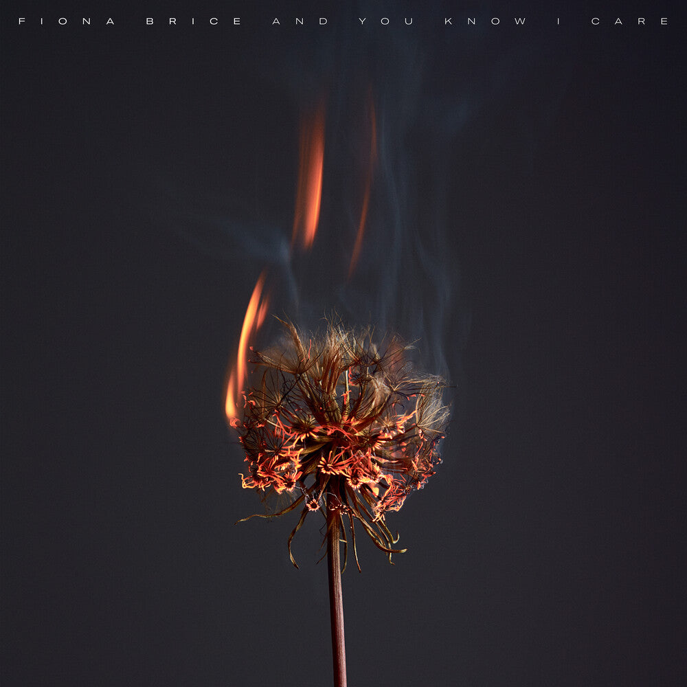 the album cover for Fiona Brice - You Know I Care