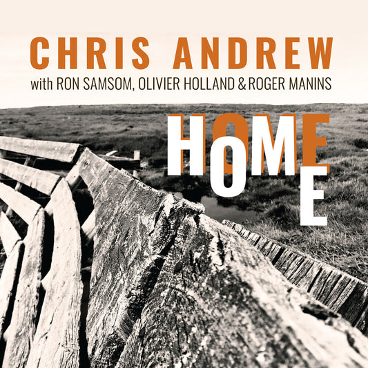 the album cover for Chris Andrew - Home