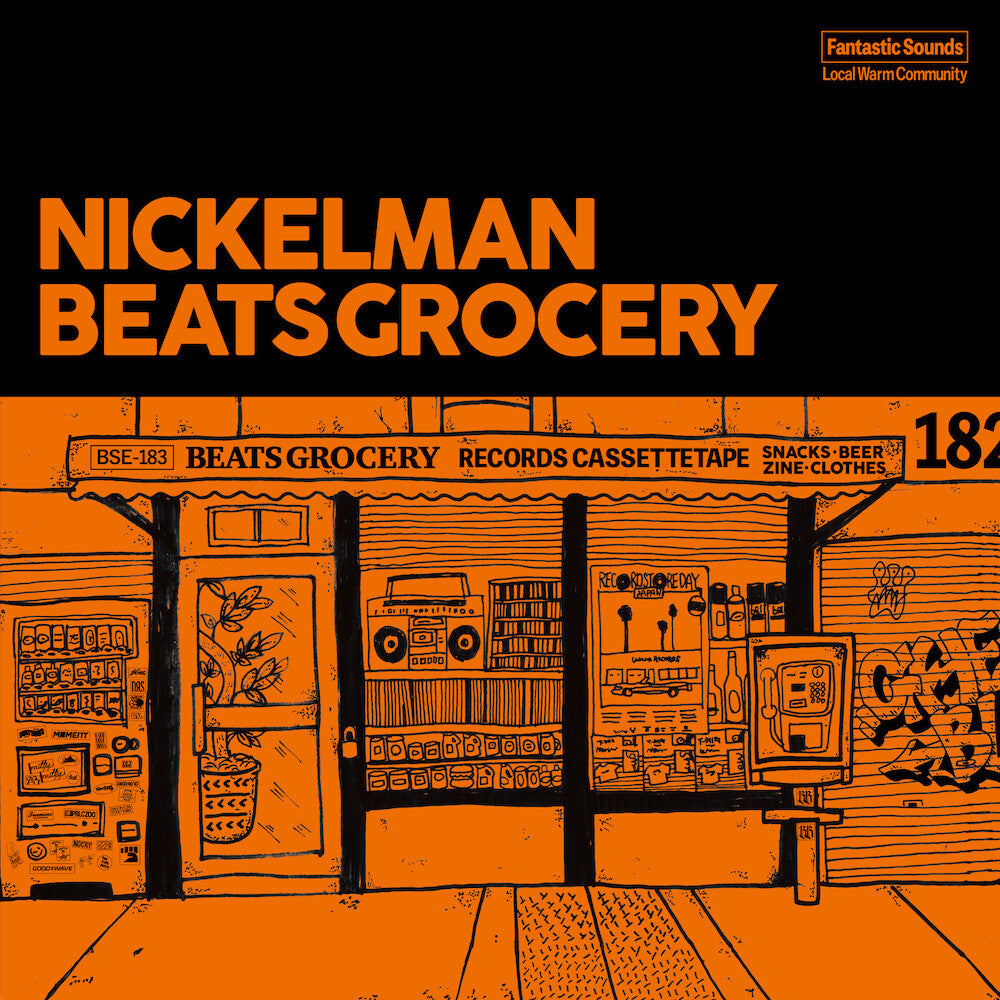 the album cover for Nickelman - Beatsgrocery