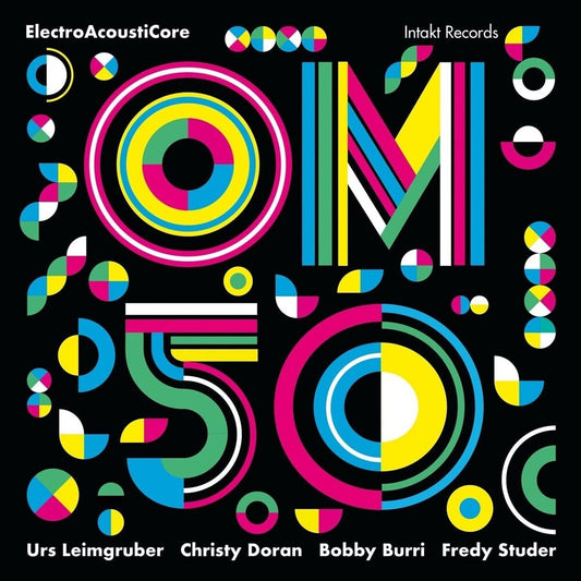 the album cover for Om: Urs Leimgruber - 50