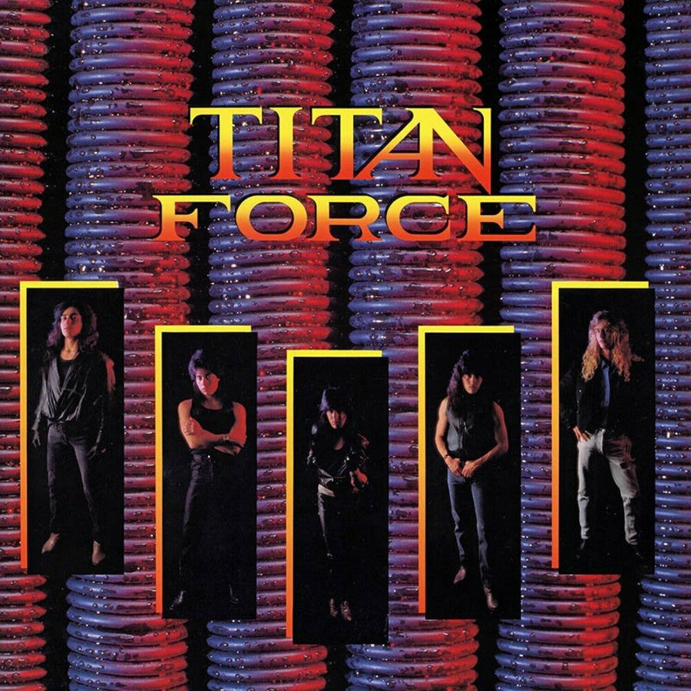 the album cover for Titan Force - Titan Force